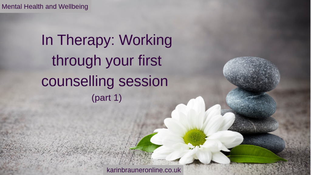 your first counselling session