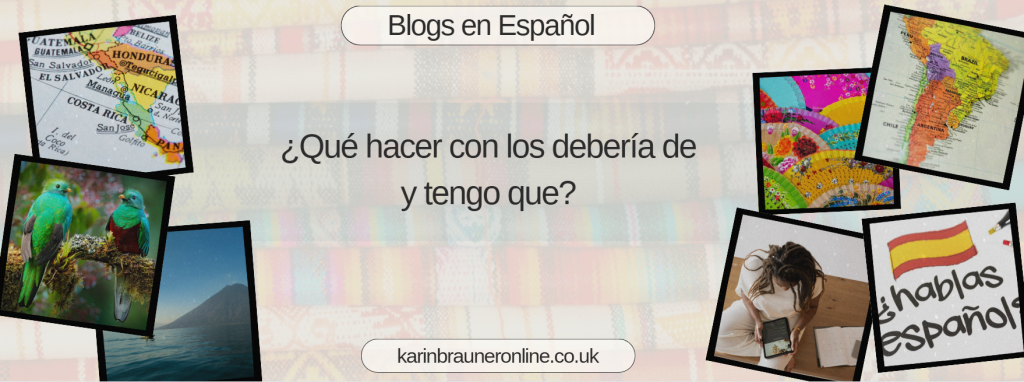 ¿Qué hacer con los debería de y tengo que?

Blogs en Español
