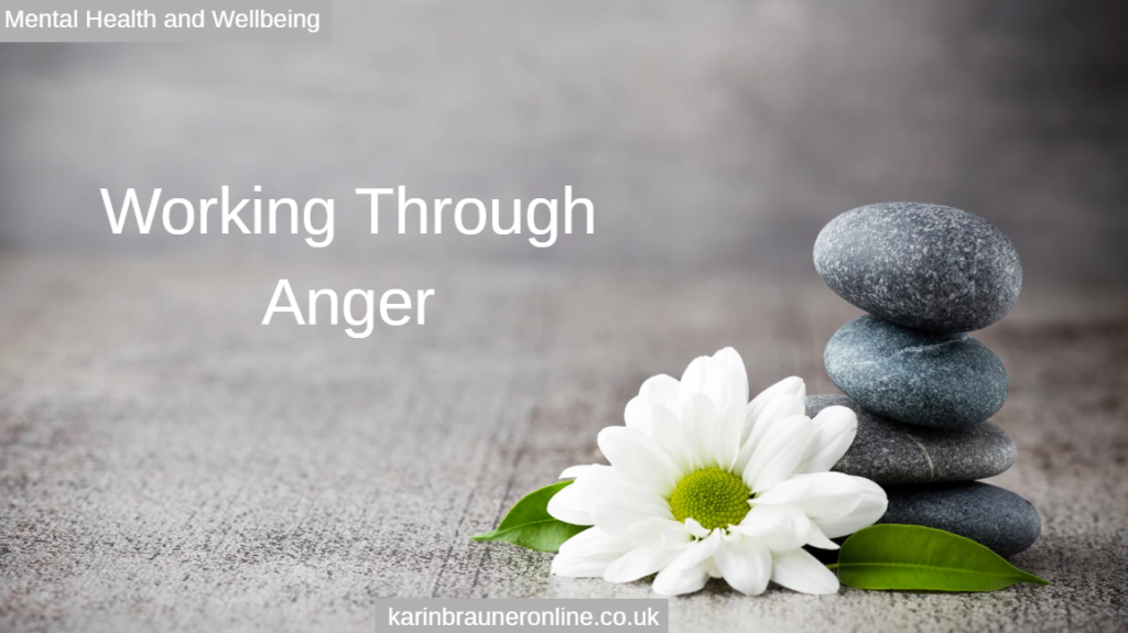 Working through anger 

Mental health and wellbeing 
