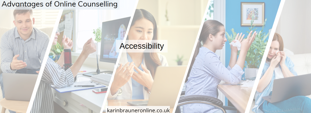 Accessibility

Advantages of online counselling