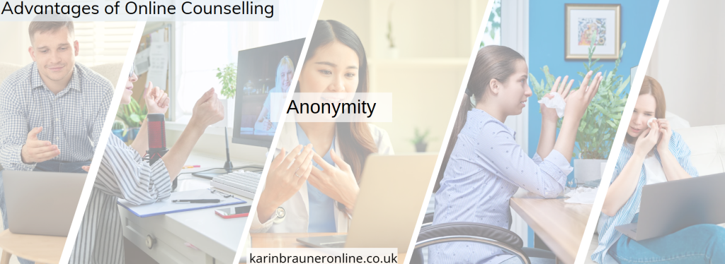 Anonymity

Advantages of Online Counselling